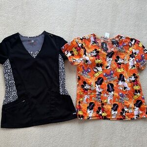 Disney Kids Orange Mickey Mouse Tee